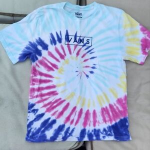 VANS Kids size L tie-dye short sleeve Tshirt